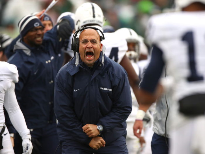 PENNSYLVANIA: James Franklin, $4.6 million salary in 2017