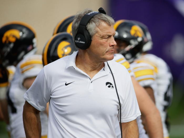 IOWA: Kirk Ferentz, $4.6 million salary in 2017