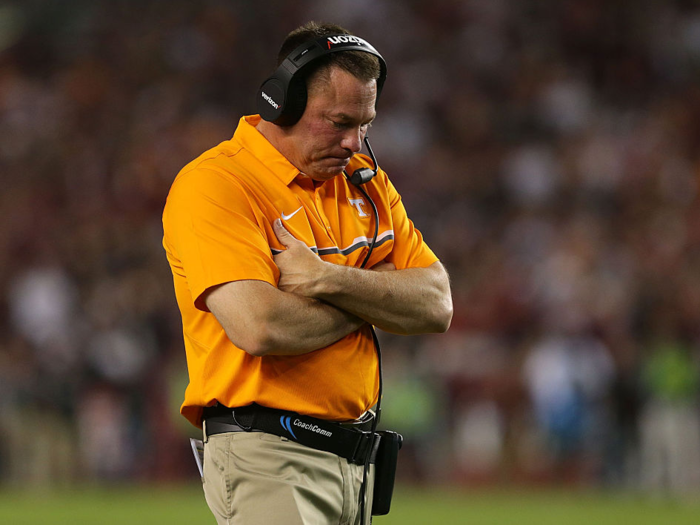 TENNESSEE: Butch Jones, $4.1 million salary in 2017