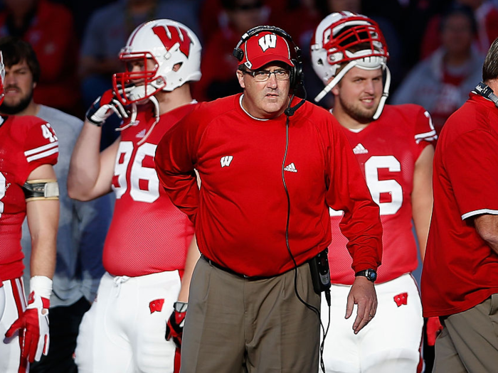 WISCONSIN: Paul Chryst, $3.2 million salary in 2017