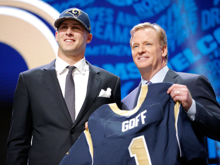 Looking to start fresh with a new coach in a new city, the Los Angeles Rams pulled off an impressive exchange of picks with the Tennessee Titans to move into the top spot in the 2016 NFL Draft and take Jared Goff as their next franchise quarterback.