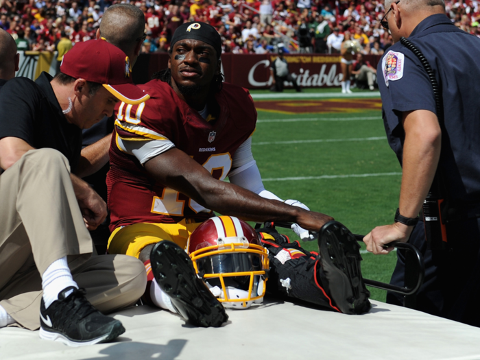 While a breakout rookie season left many thinking Washington had made the right decision, a series of injuries sent Griffin