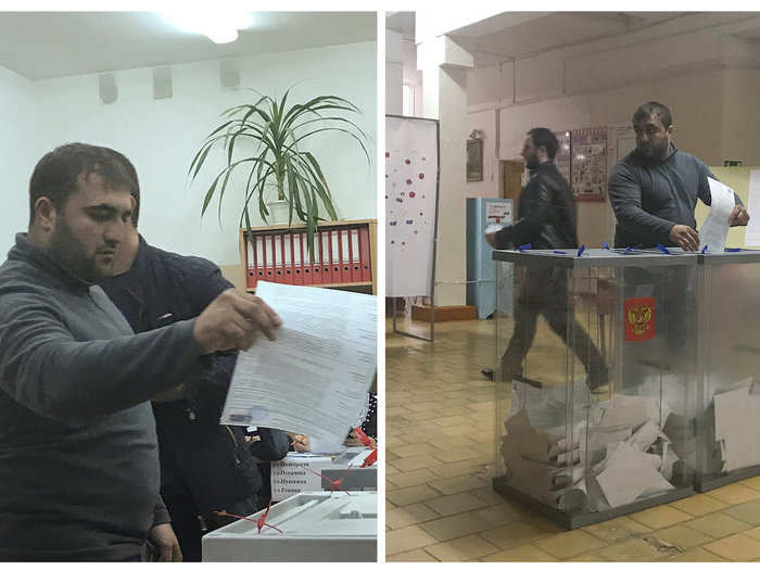 Reuters reporters used mechanical counters to count everybody who cast a ballot at the 12 polling stations they monitored from open to close on Sunday.