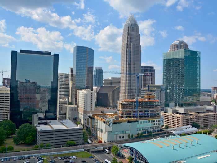 9. NORTH CAROLINA — Bank of America Corporate Center, Charlotte