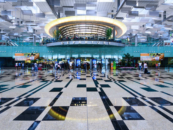 1. Singapore Changi International Airport (SIN)