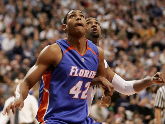 Al Horford was an AP Third Team All-American, the SEC Tournament MVP, and let the Gators in rebounds in 2007.