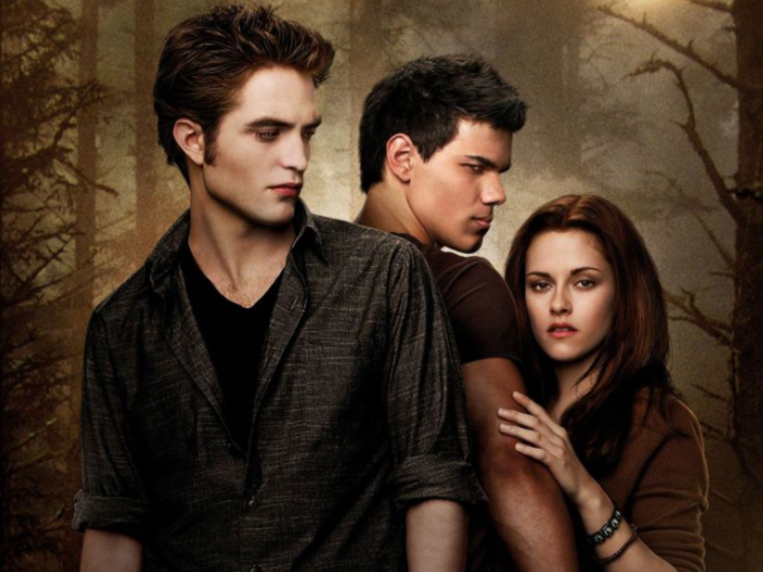 2. "The Twilight Saga: New Moon" (Kristen Stewart and Robert Pattinson)