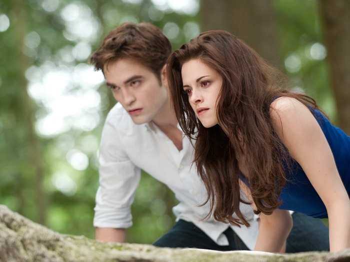 3. "The Twilight Saga: Breaking Dawn Part 1" (Robert Pattinson and Kristen Stewart)