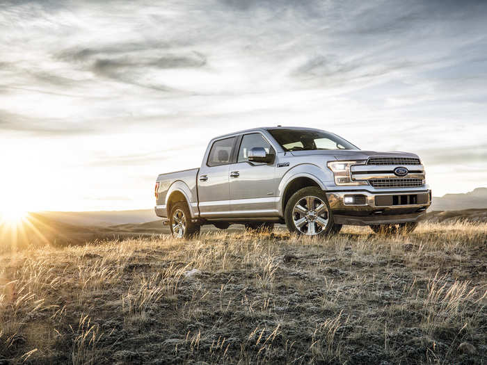 1. Ford F-Series: 896,764. +9.3%.