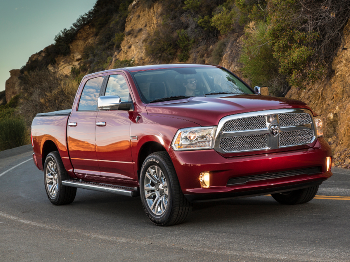 3. Ram Pickup: 500,723. +2.3%.