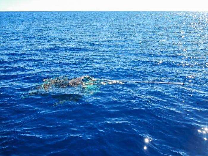 The area they focused on is a particularly concentrated part of one of the five global gyres where ocean currents collect plastic from around the world.