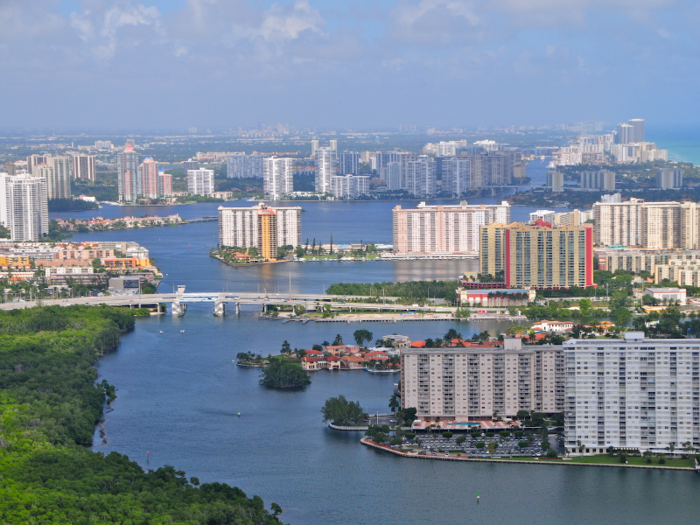 The best place to buy property is Aventura