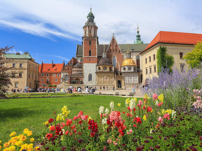 1. Krakow, Poland — £164.80 ($232.62).