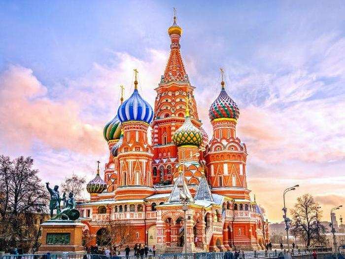 6. Moscow, Russia — £199.64 ($281.80).