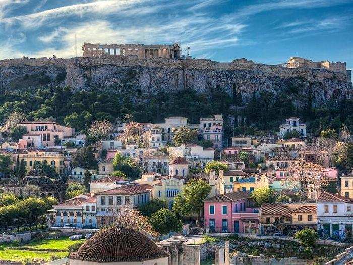 8. Athens, Greece — £200.42 ($282.90).