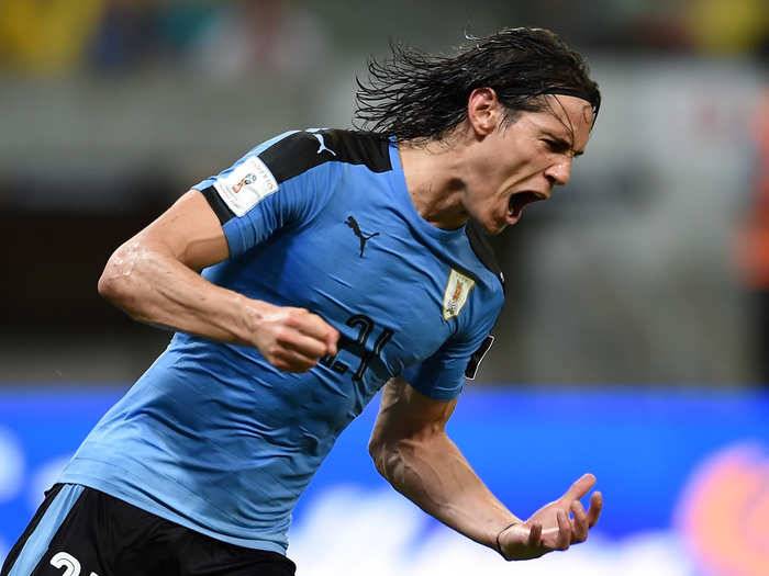 Uruguay — Edinson Cavani.