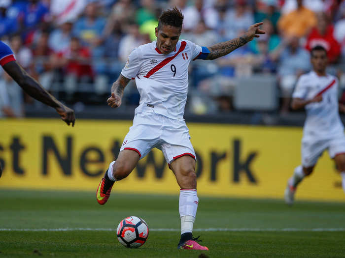 Peru — Paolo Guerrero.