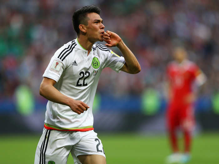 Mexico — Hirving Lozano.