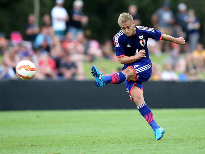 Japan — Keisuke Honda.