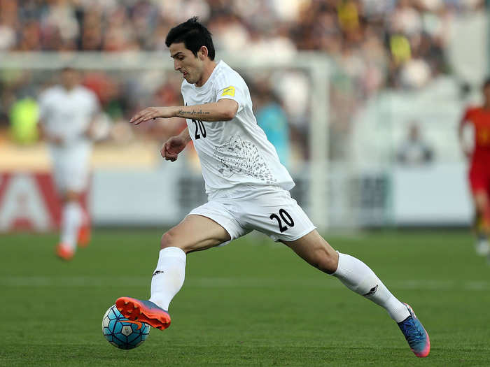 Iran — Sardar Azmoun.