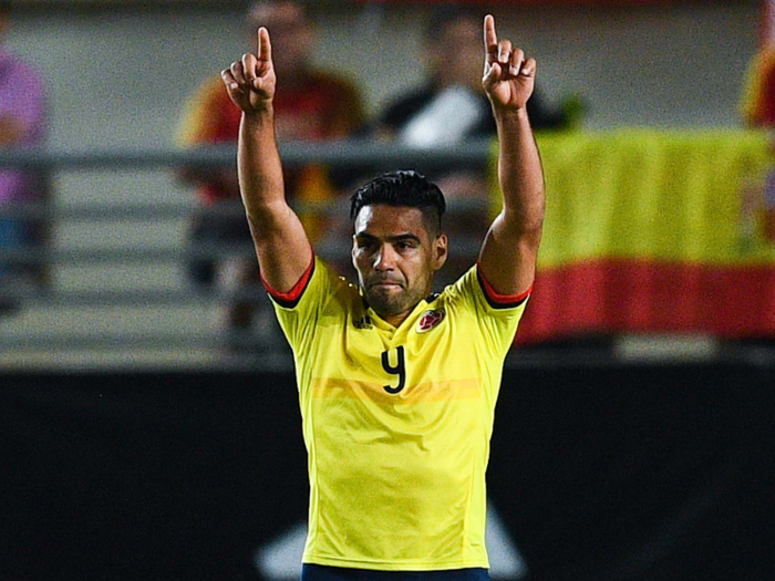 Colombia — Radamel Falcao.