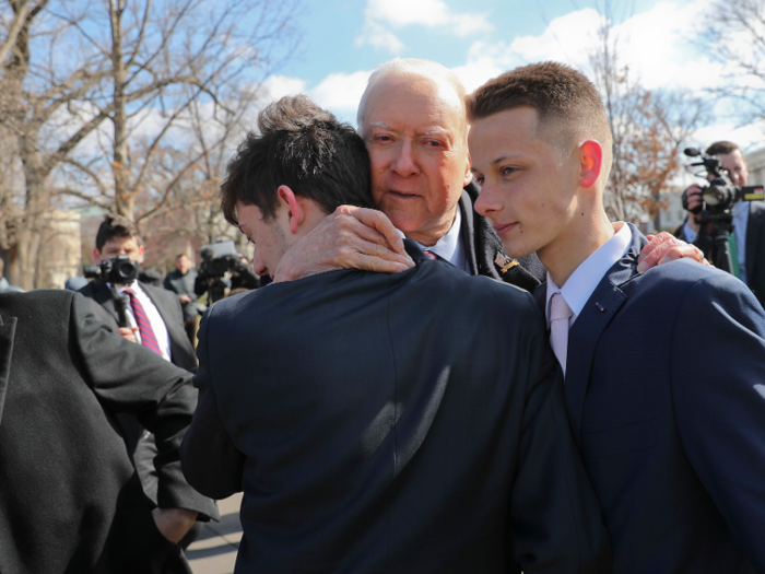 Kyle Kashuv, another student survivor from Stoneman Douglas who has been an outspoken advocate of the Second Amendment, decided not to attend Saturday