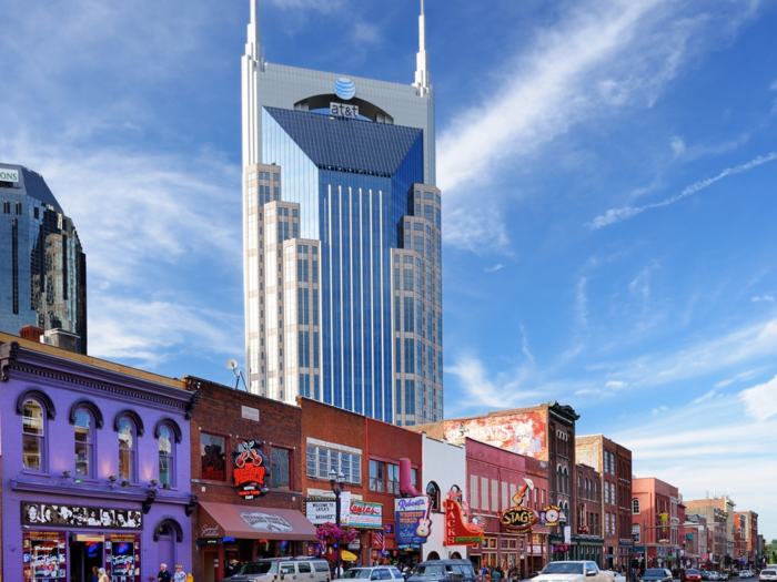 16. Nashville, Tennessee