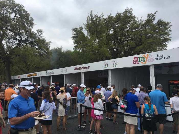 Austin also means great food with several great local food options for the spectators.