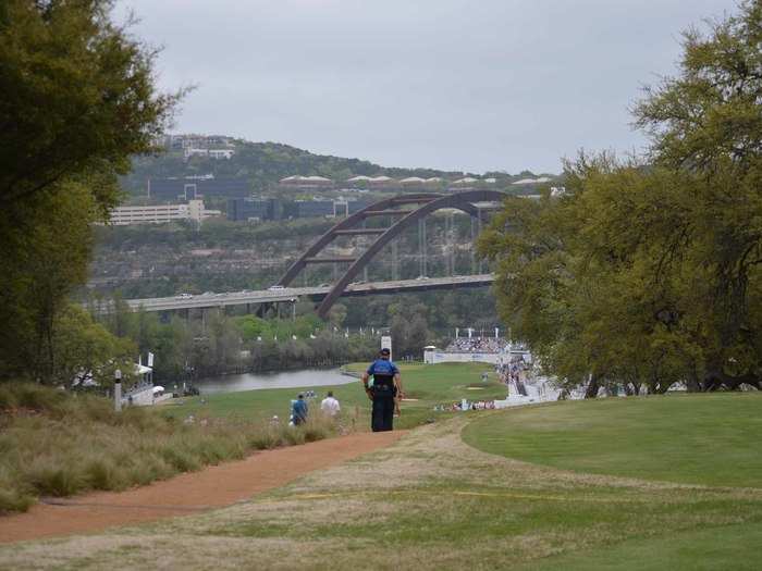 But when you arrive at the 12th hole, the course changes. That