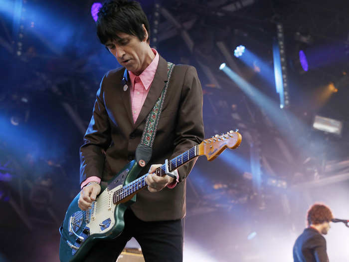 4. Johnny Marr was the band