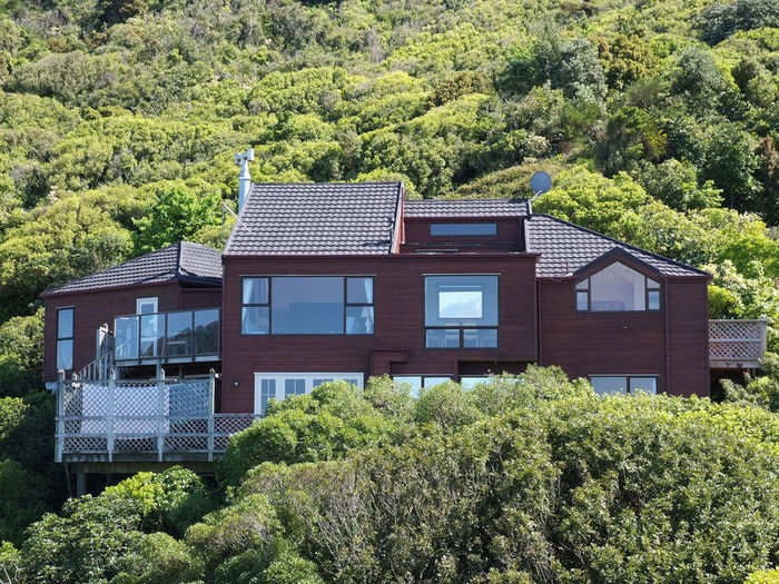 The median home price in the Wellington suburb of Kaiwharawhara is about $1.2 million. This cost of this wooden house is up for negotiation: