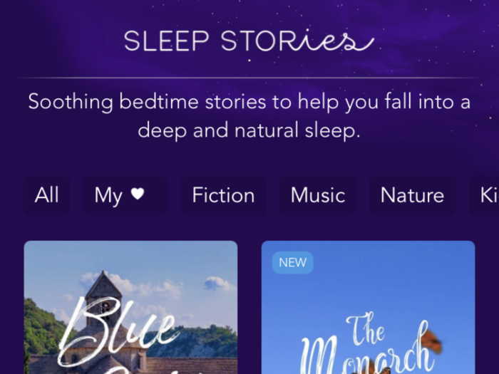 Finally, we have a massive collection of short bedtime stories, read by extra soothing and slow narrators.