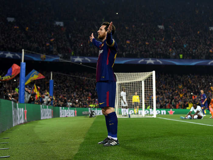 1: 30-year-old FC Barcelona winger Lionel Messi is the most in-form footballer on the planet, according to CIES.