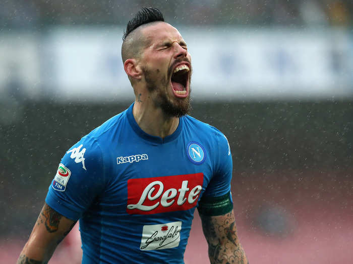 6: 30-year-old Napoli midfielder Marek Hamšík has created 40 goal-scoring opportunities this season.