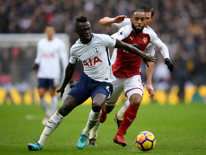 8: 21-year-old Tottenham Hotspur defender Davinson Sánchez has been a big-game player this season.