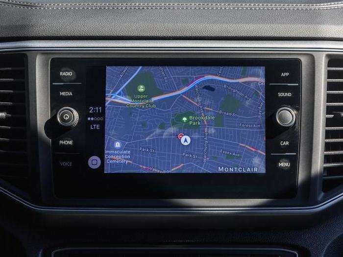 We liked the infotainment system, which comes with Apple CarPlay and Android Auto.