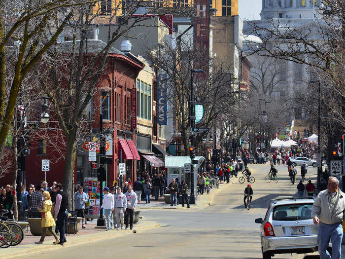 2. Madison, Wisconsin