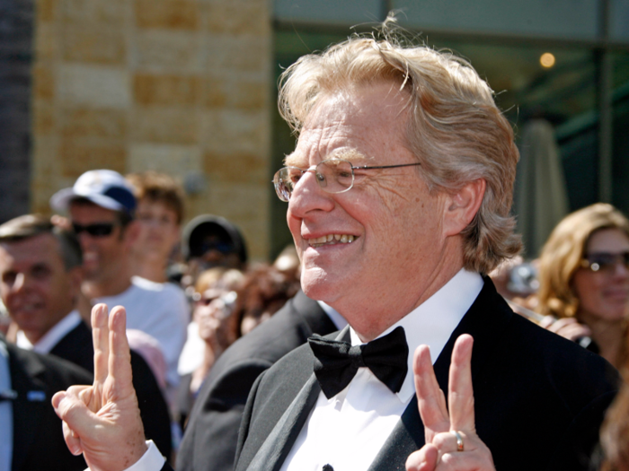 Before he became a television personality, Jerry Springer was first elected to Cincinnati City Council in 1971 and resigned in 1974 after admitting to hiring a sex worker. He won back his seat in 1975, and served one year as mayor in 1977.