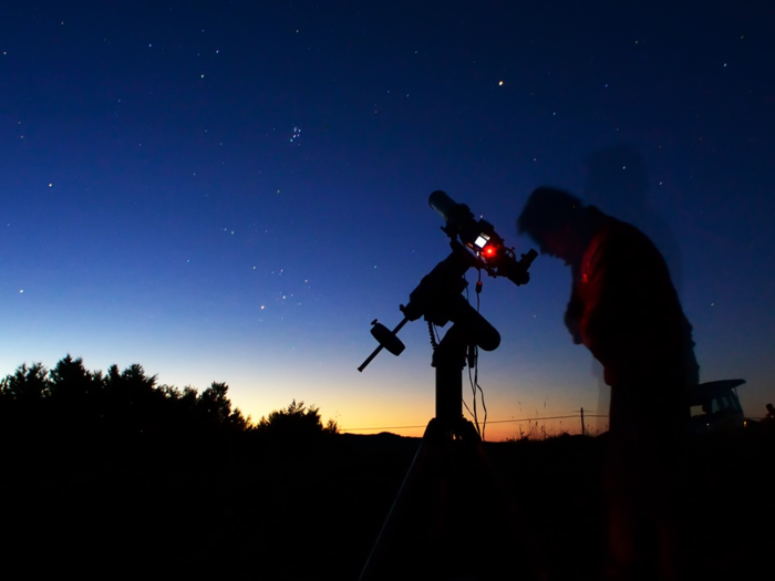 Optical telescopes on the ground also keep an eye out, but they aren