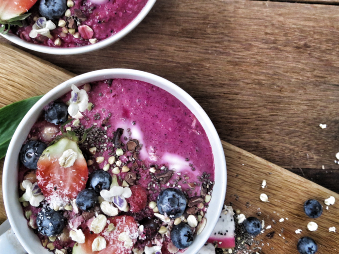 A handful of Costco food courts in California unrolled açaí bowls.