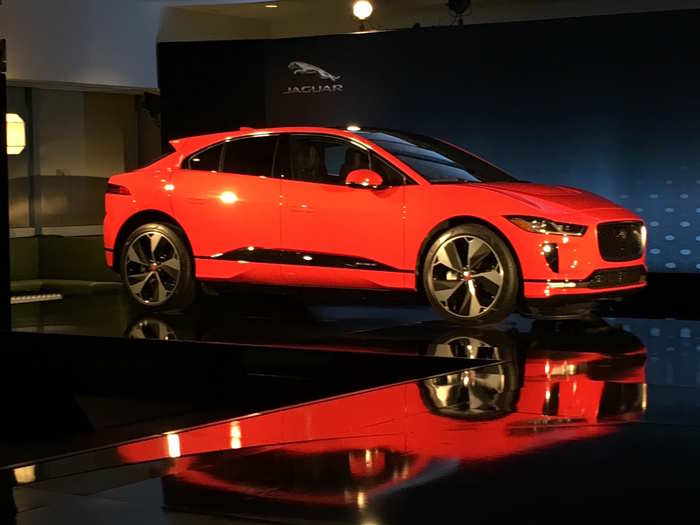 The I-PACE utilizes a design principle called cab forward, which pushes the cabin towards the front of the car while moving the wheels to the far corners. This gives the driver a commanding view of the road while maximizing cabin space.