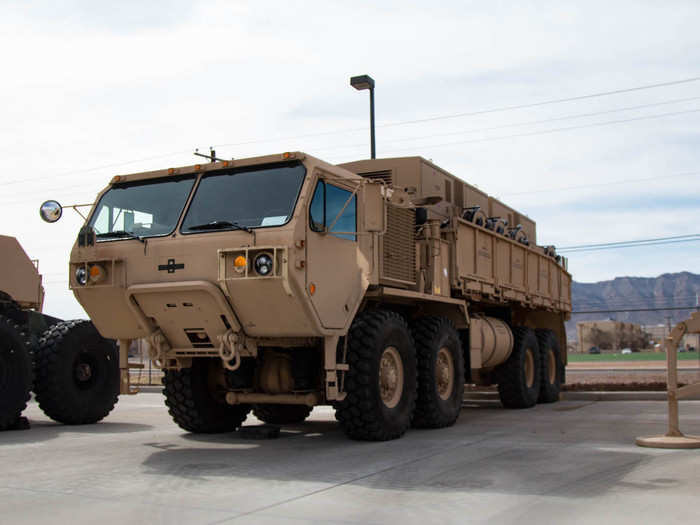 The electrical power plant, seen here, powers the Patriot defense system.