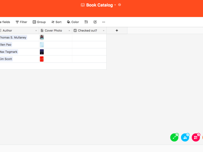 Fill in the spreadsheet with all of the data you