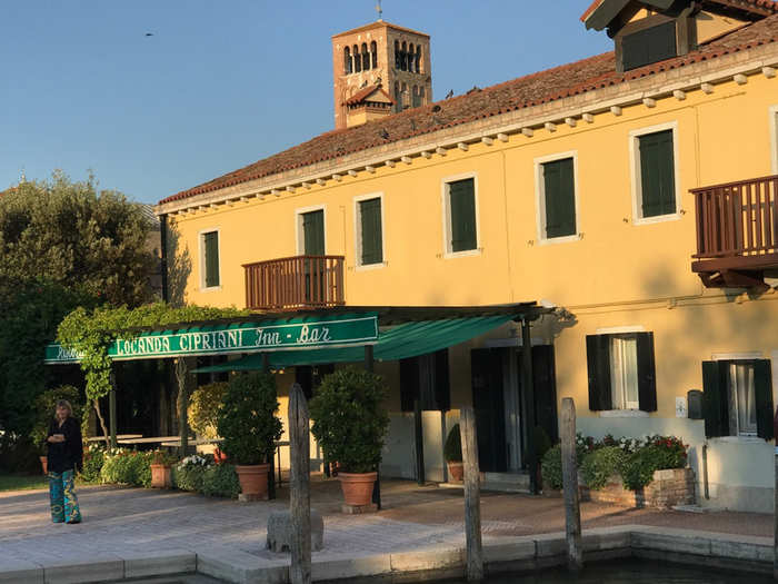 Lunch time is hosted on the special island of Torcello at a local favorite: Locanda Cipriani.