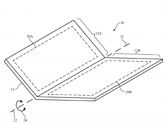 2. A foldable iPhone could have two different bend “modes.”