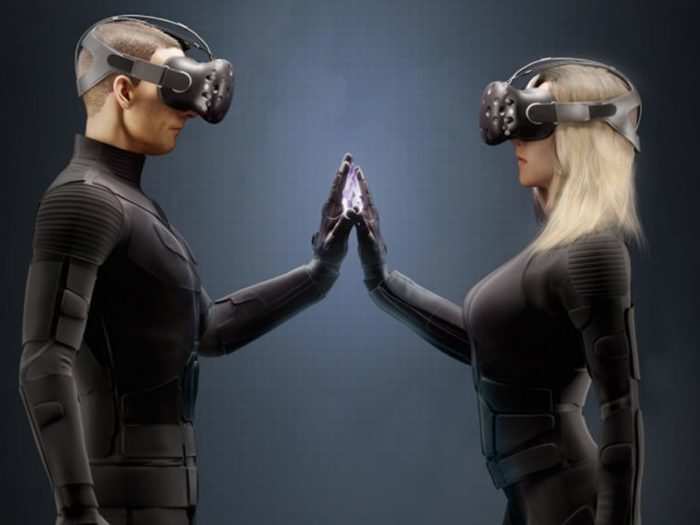 Real Life: Real haptics suits!