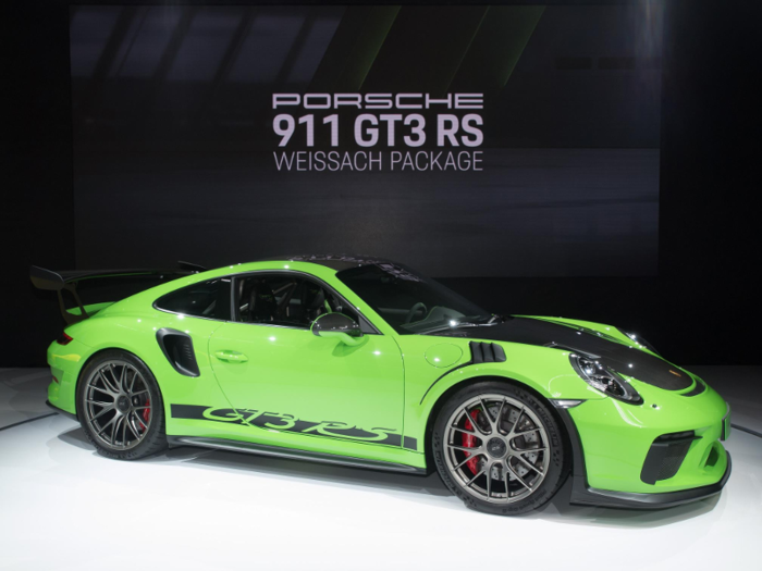 ... the 520-horsepower 2019 Porsche 911 GT3 RS, and...