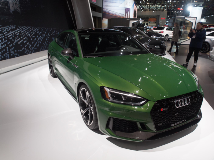 ... the 444-horsepower 2019 Audi RS5 Sportback ...