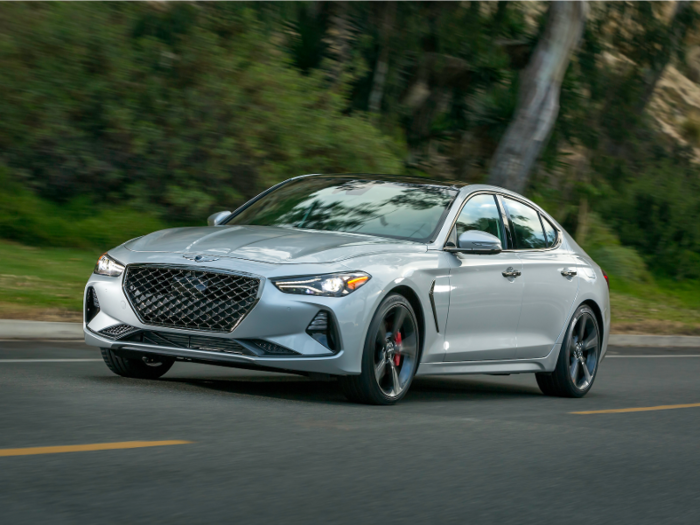 ... the compact Genesis G70 are making their US debuts.