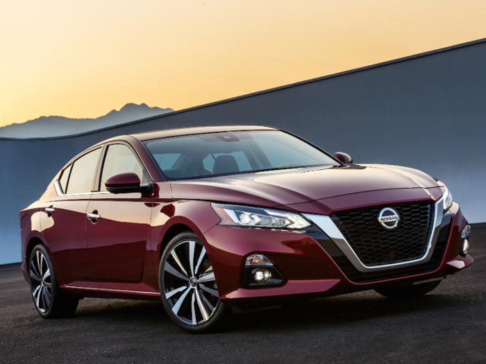 ... the 2019 Nissan Altima, and...